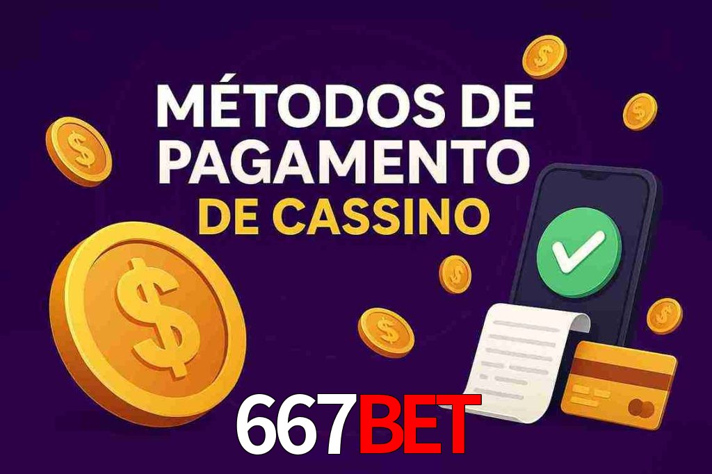 Métodos de Pagamento no 667bet